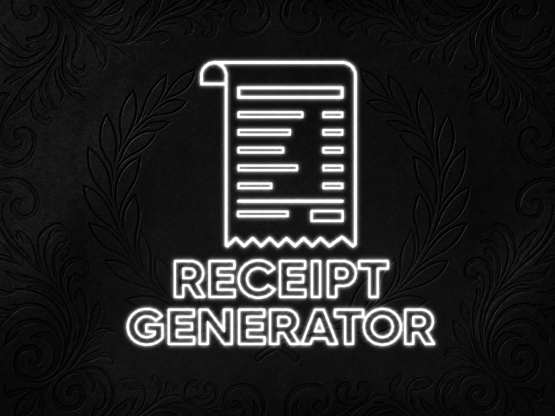 Receipt Generator