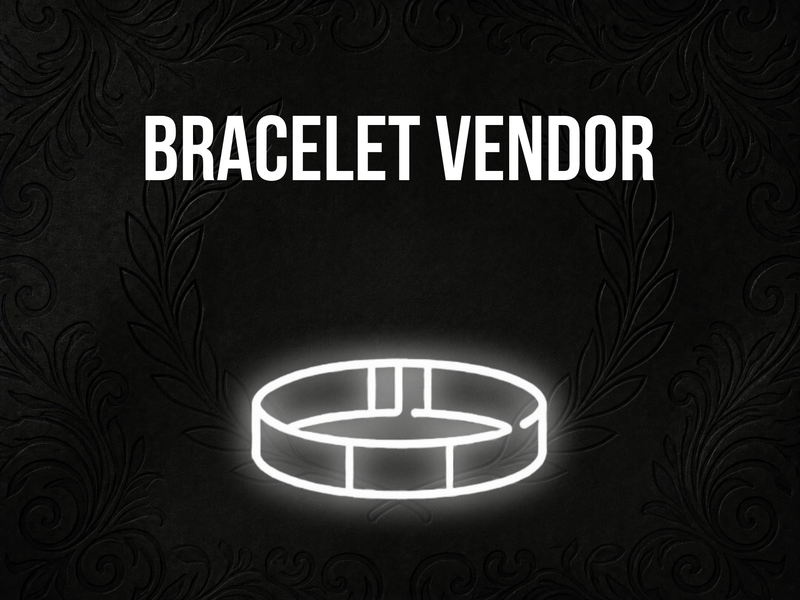 $8 BRACELET VENDOR